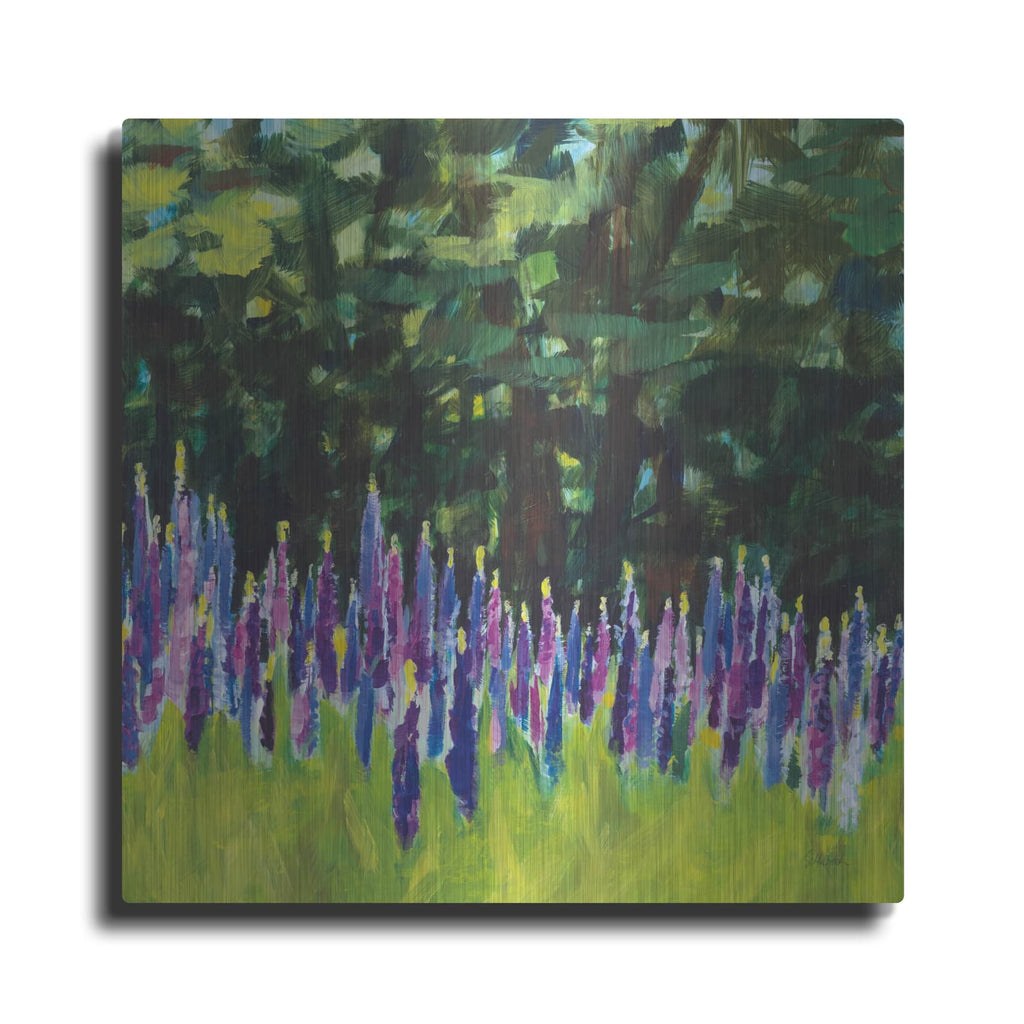'A Year Of Lupines' by Sue Schlabach – Metal Wall Art