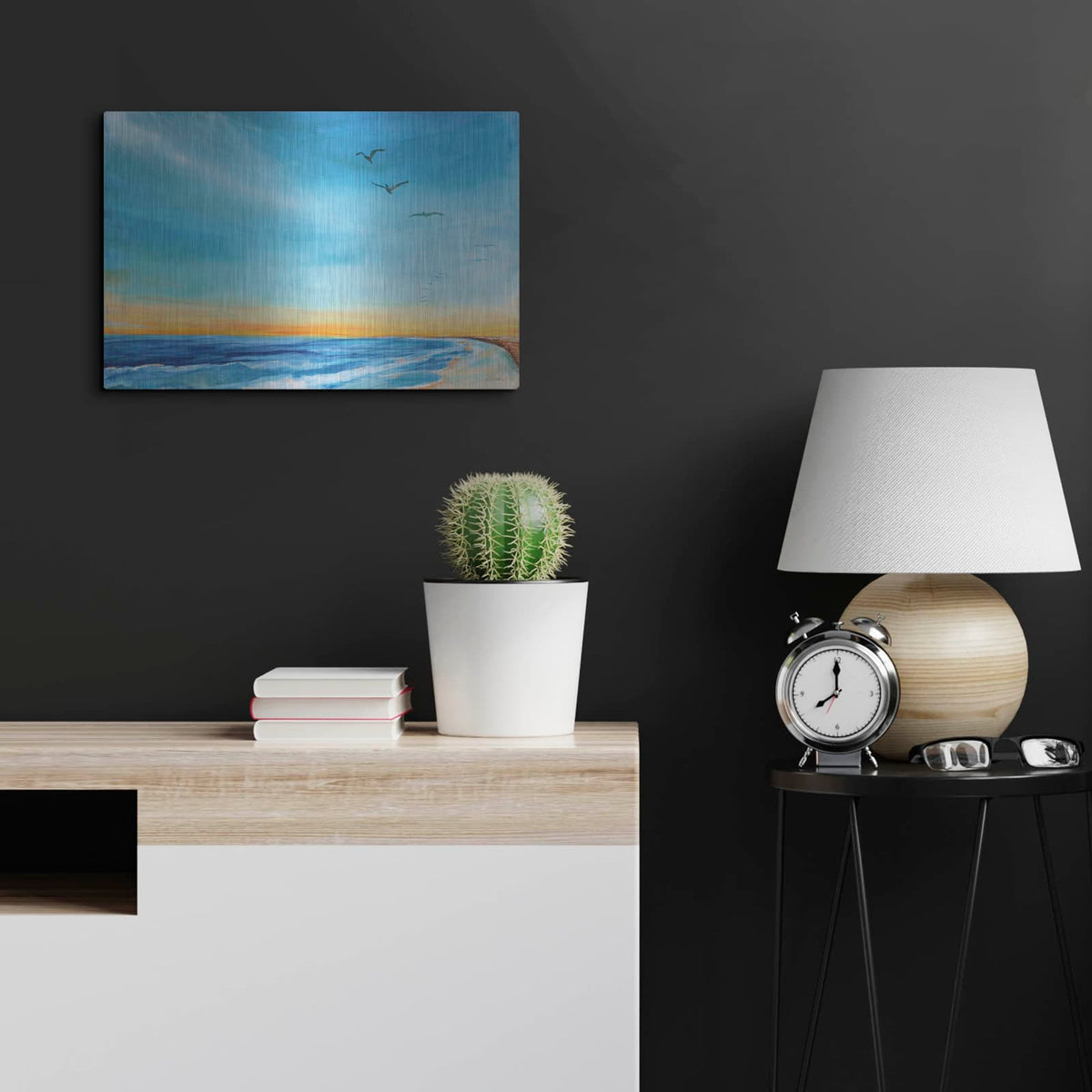 'Back Bay Refuge' by Sue Schlabach – Metal Wall Art, 24x16 room view