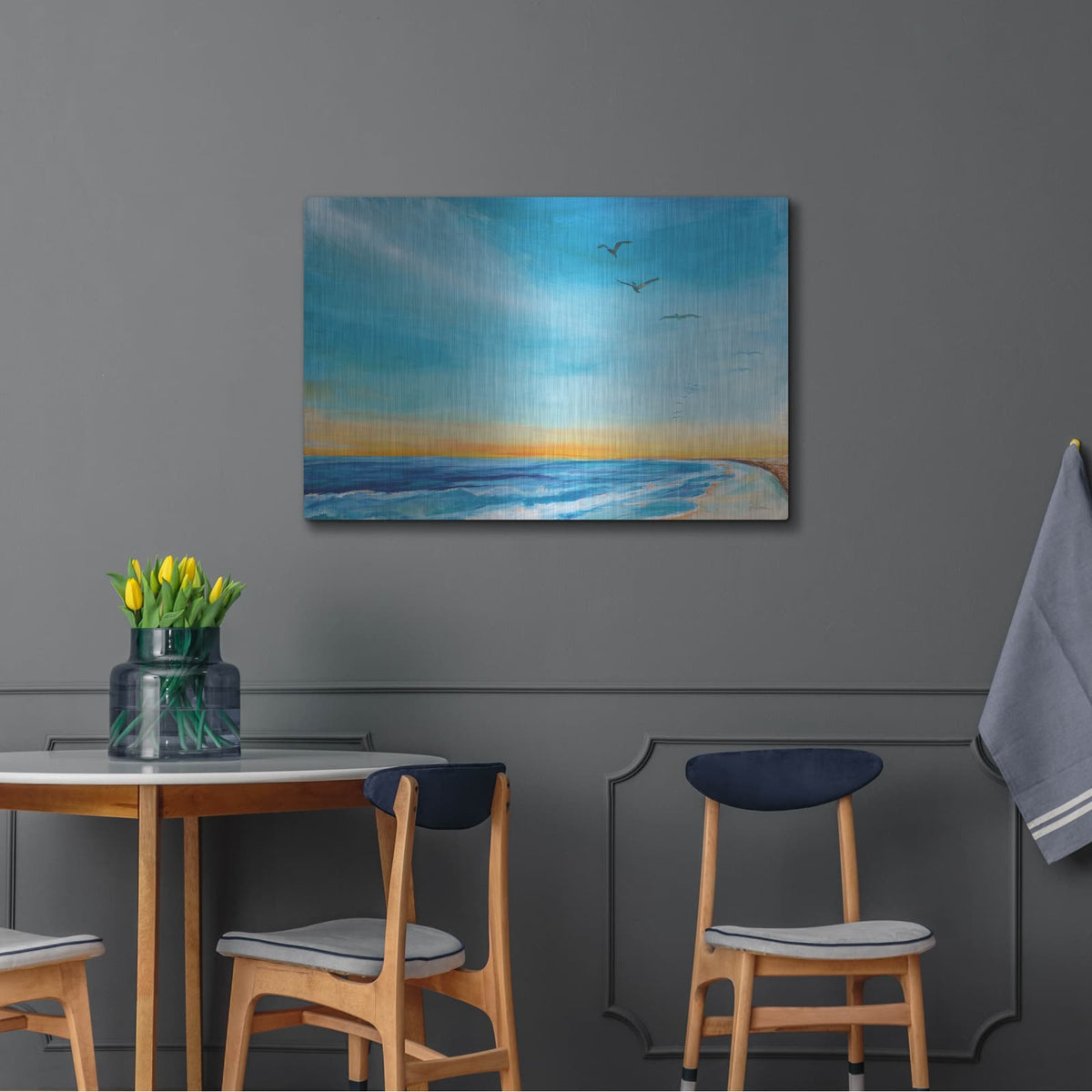 'Back Bay Refuge' by Sue Schlabach – Metal Wall Art, 36x24 room view