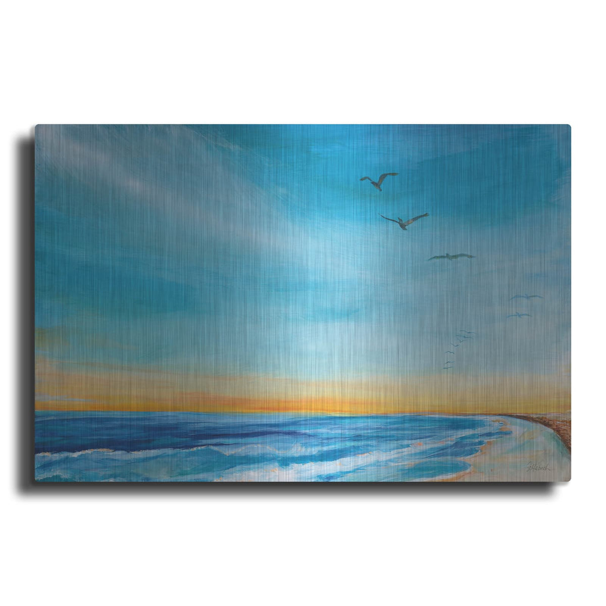 'Back Bay Refuge' by Sue Schlabach – Metal Wall Art