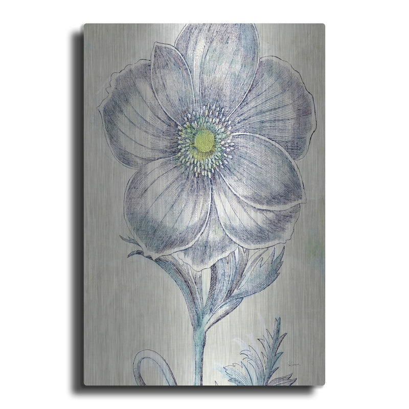 'Belle Fleur 2 C' by Sue Schlabach – Metal Wall Art