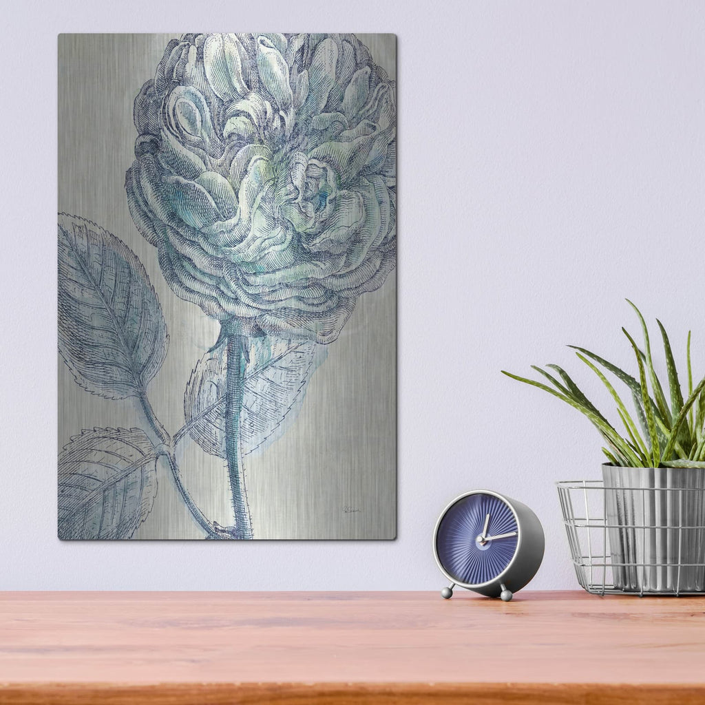 'Belle Fleur 3 C' by Sue Schlabach – Metal Wall Art, 12x16 room view