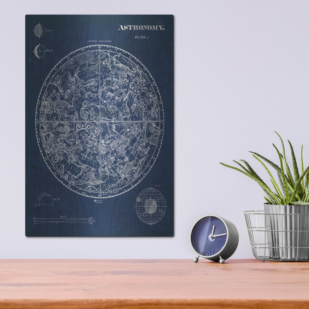 'Celestial Blueprint V2' by Sue Schlabach – Metal Wall Art, 12x16 room view