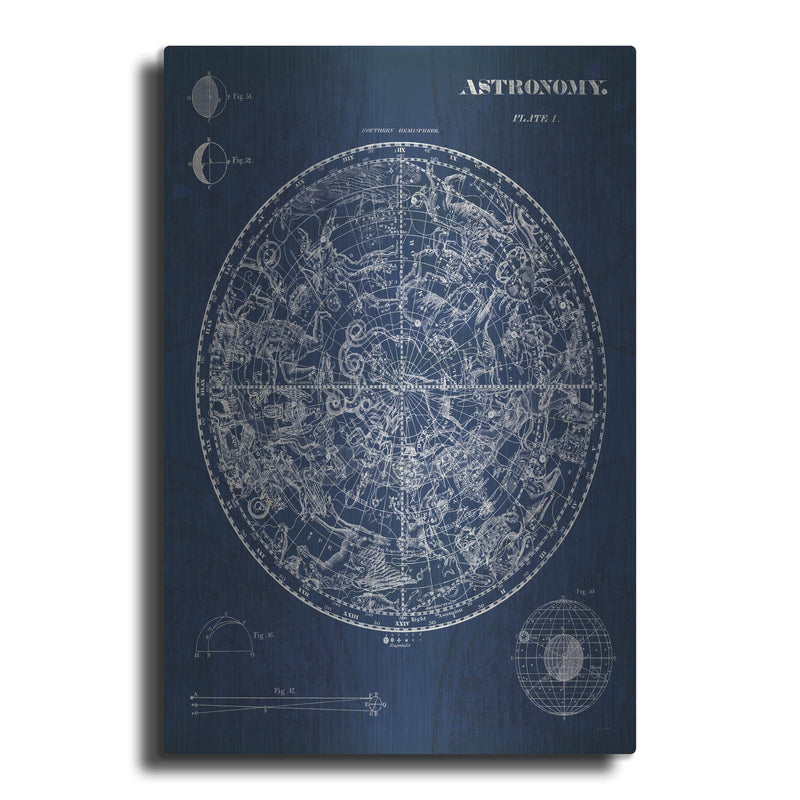 'Celestial Blueprint V2' by Sue Schlabach – Metal Wall Art