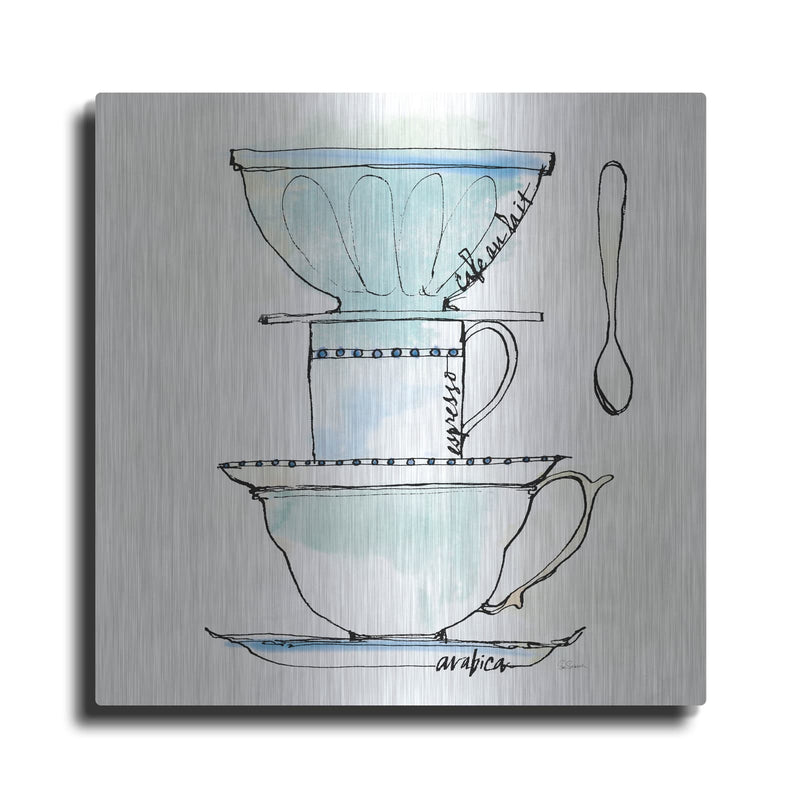 'Good Brew 5' by Sue Schlabach – Metal Wall Art