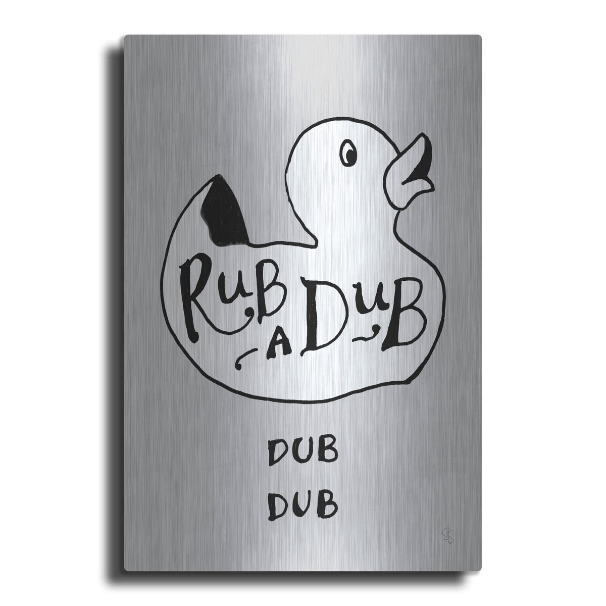 'Rubadub' by Sue Schlabach – Metal Wall Art