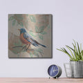 'Songbird Robin' by Sue Schlabach – Metal Wall Art, 12x12 room view