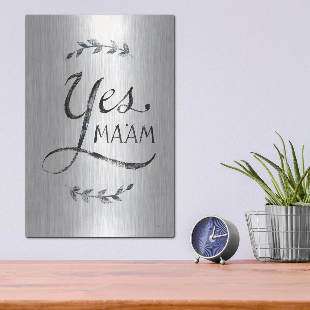'Yes Maam V2' by Sue Schlabach – Metal Wall Art, 12x16 room view