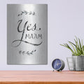 'Yes Maam V2' by Sue Schlabach – Metal Wall Art, 12x16 room view