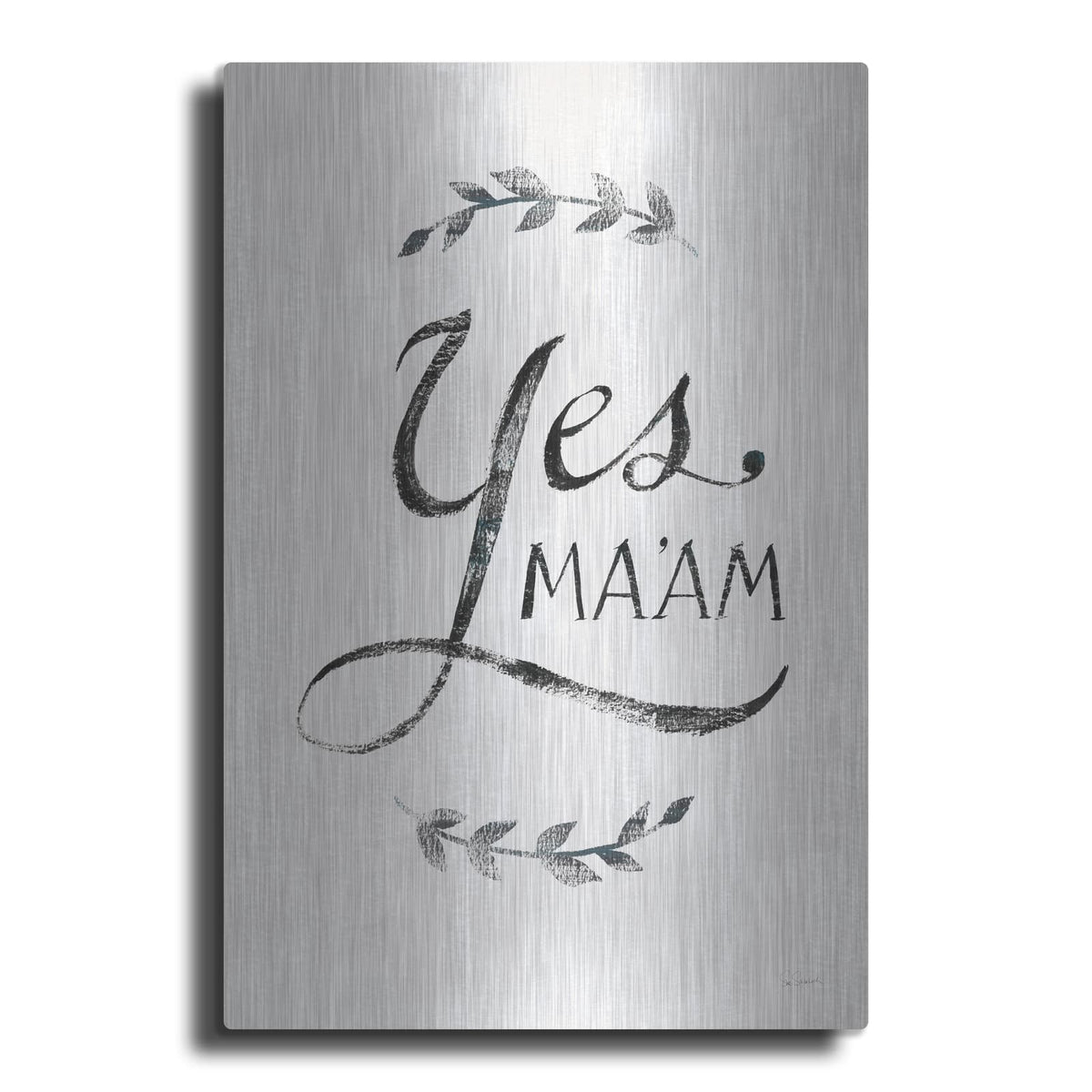 'Yes Maam V2' by Sue Schlabach – Metal Wall Art
