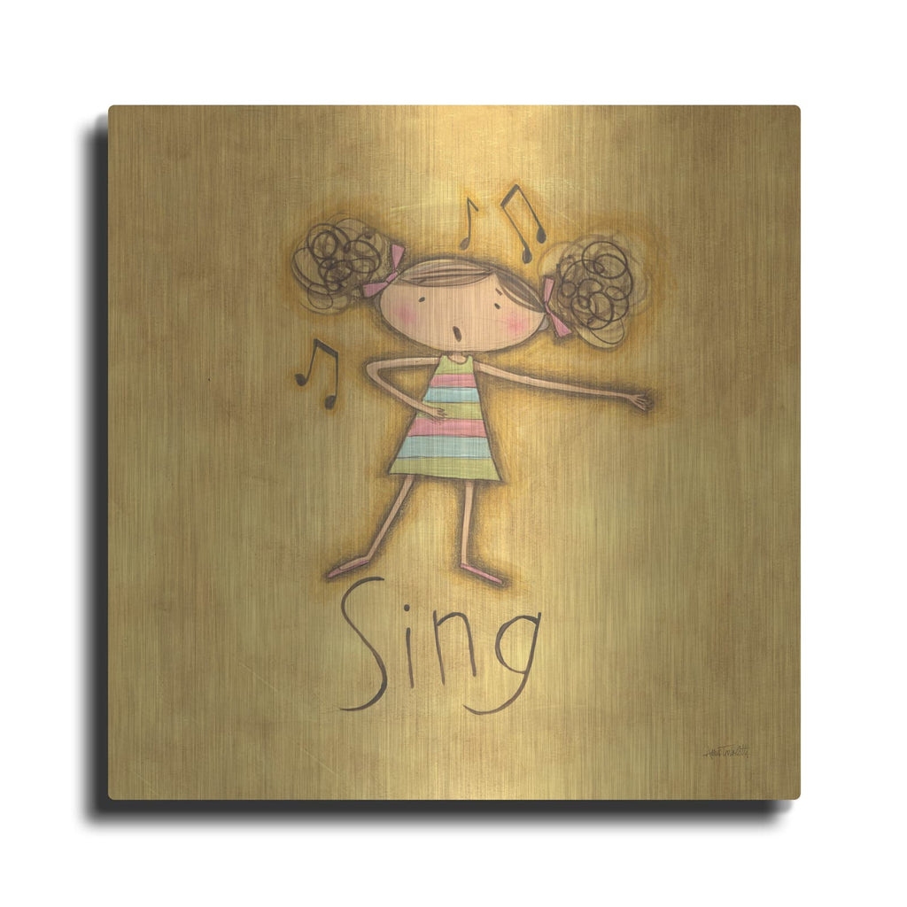 'Sing' by Anne Tavoletti – Metal Wall Art