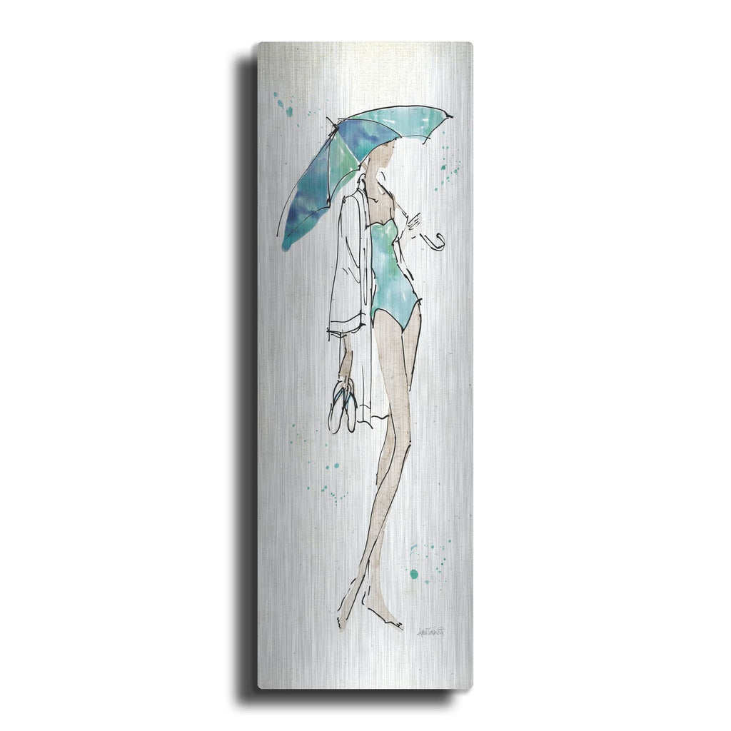 'Beach Divas 1' by Anne Tavoletti – Metal Wall Art