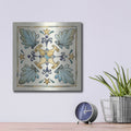 'Coastal Breeze Tile 3' by Anne Tavoletti – Metal Wall Art, 12x12 room view