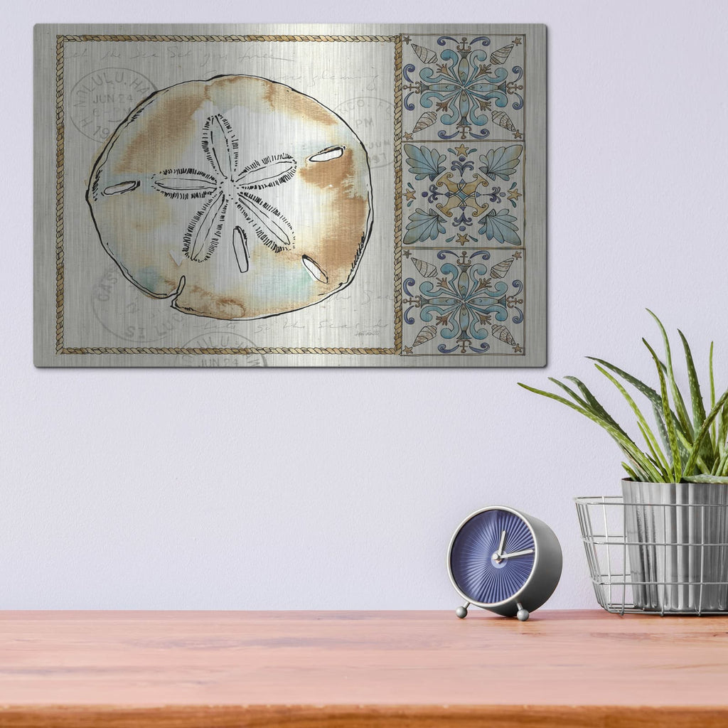 'Coastal Breeze 2' by Anne Tavoletti – Metal Wall Art, 16x12 room view