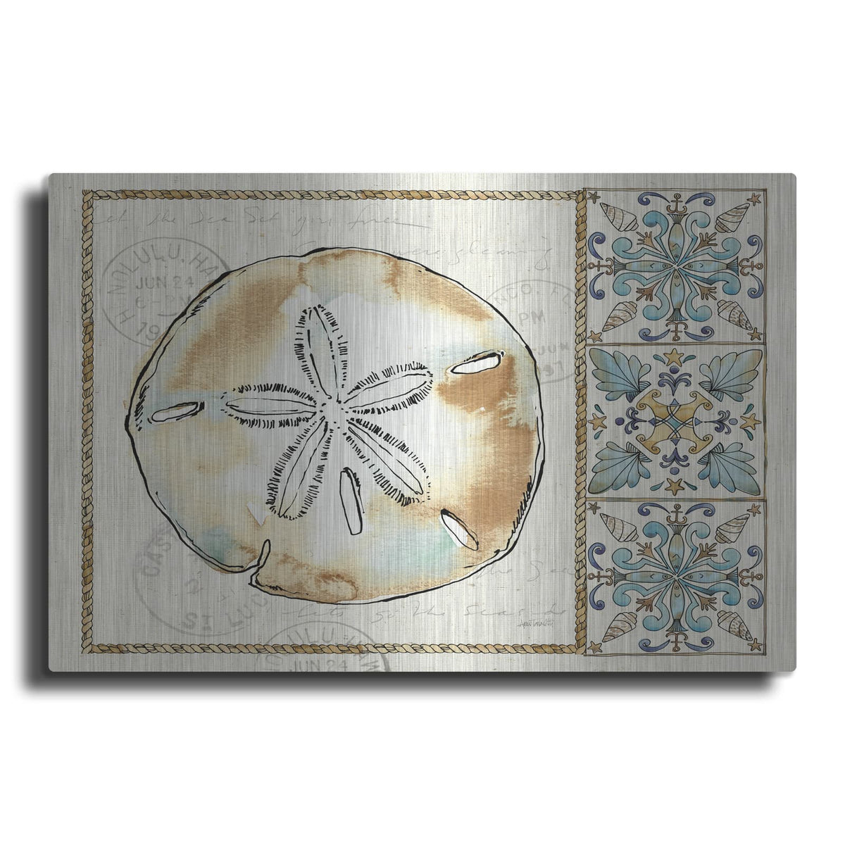 'Coastal Breeze 2' by Anne Tavoletti – Metal Wall Art