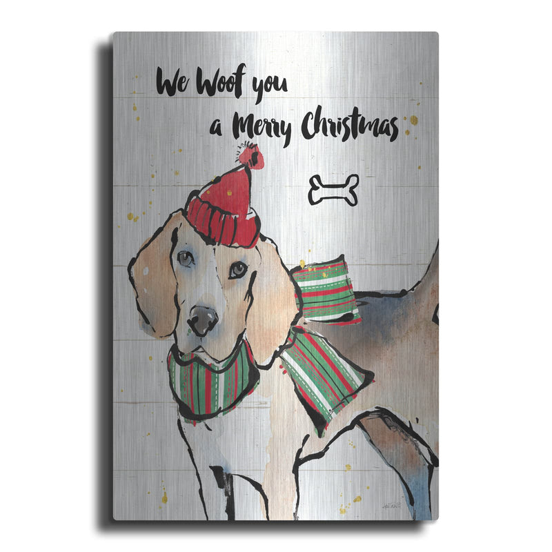 'Strike A Paws 4 Woof You' by Anne Tavoletti – Metal Wall Art