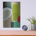 'Intersection 39' by Linda Woods – Metal Wall Art, 12x16 room view