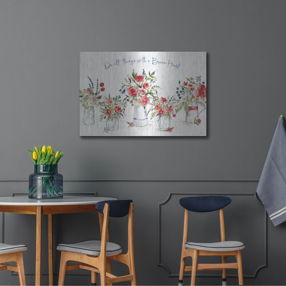 'Americana Mood 1' by Anne Tavoletti – Metal Wall Art, 36x24 room view