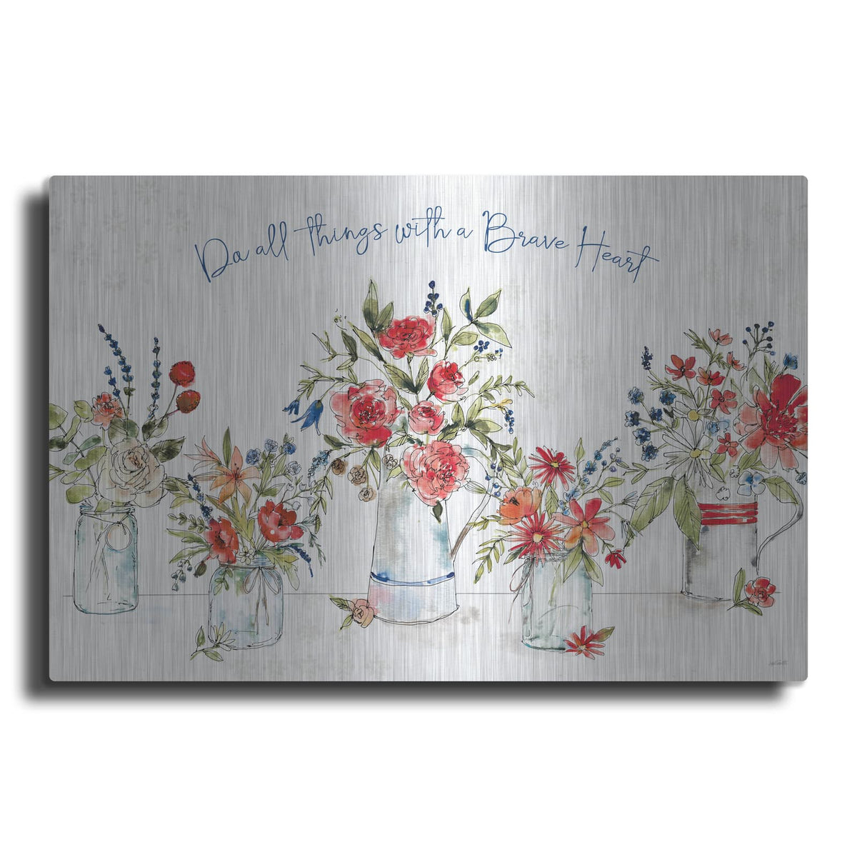 'Americana Mood 1' by Anne Tavoletti – Metal Wall Art