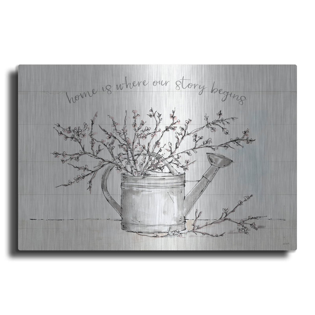 'Country Love 1' by Anne Tavoletti – Metal Wall Art
