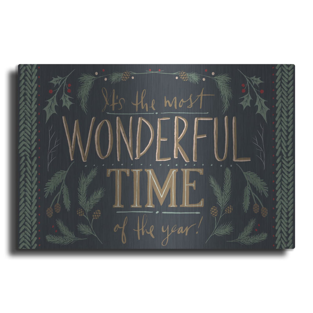 'Wonderful Time 5' by Anne Tavoletti – Metal Wall Art