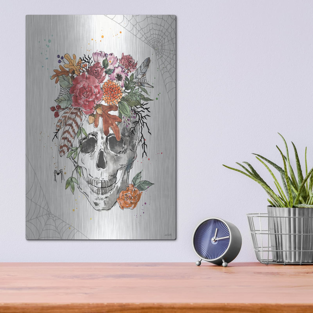 'Spooky Style 3' by Anne Tavoletti – Metal Wall Art, 12x16 room view