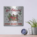 'Holiday Season 2' by Anne Tavoletti – Metal Wall Art, 12x12 room view