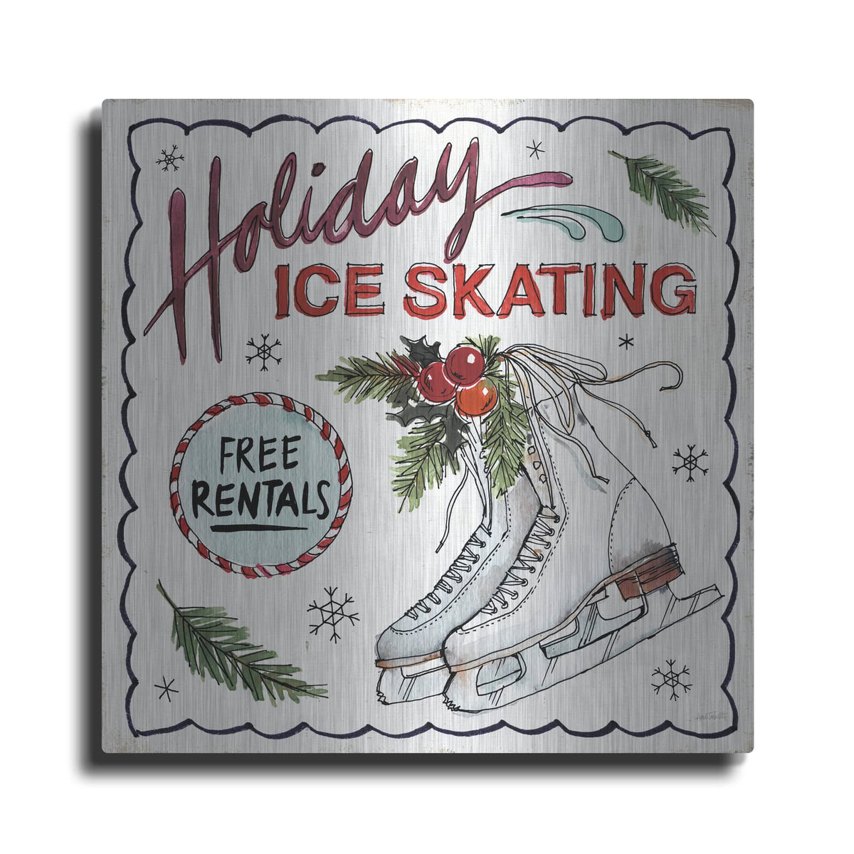 'Holiday Season 3' by Anne Tavoletti – Metal Wall Art