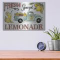'Lemonade Stand 1' by Anne Tavoletti – Metal Wall Art, 16x12 room view