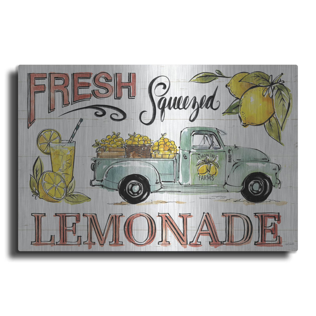 'Lemonade Stand 1' by Anne Tavoletti – Metal Wall Art