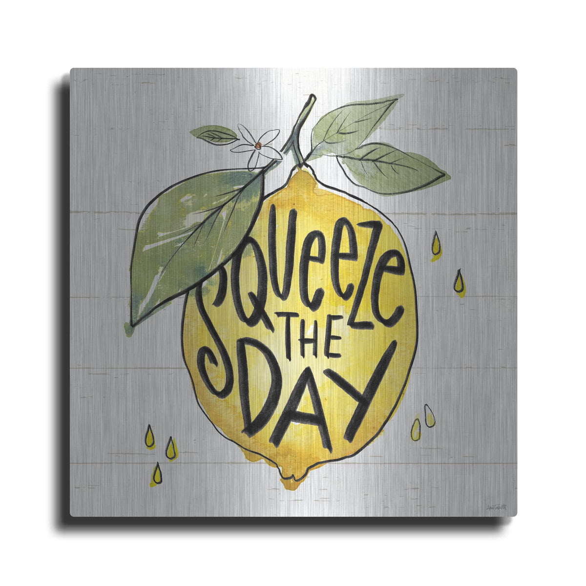 'Lemonade Stand 6' by Anne Tavoletti – Metal Wall Art