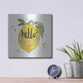 'Lemonade Stand 7' by Anne Tavoletti – Metal Wall Art, 12x12 room view