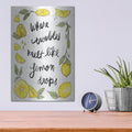 'Lemonade Stand 9' by Anne Tavoletti – Metal Wall Art, 12x16 room view