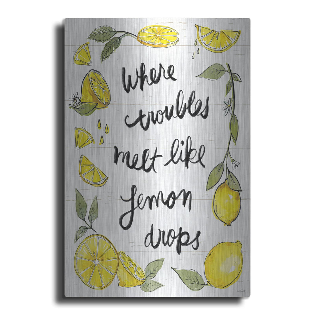 'Lemonade Stand 9' by Anne Tavoletti – Metal Wall Art