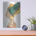 'African Flair 7' by Anne Tavoletti – Metal Wall Art, 12x16 room view