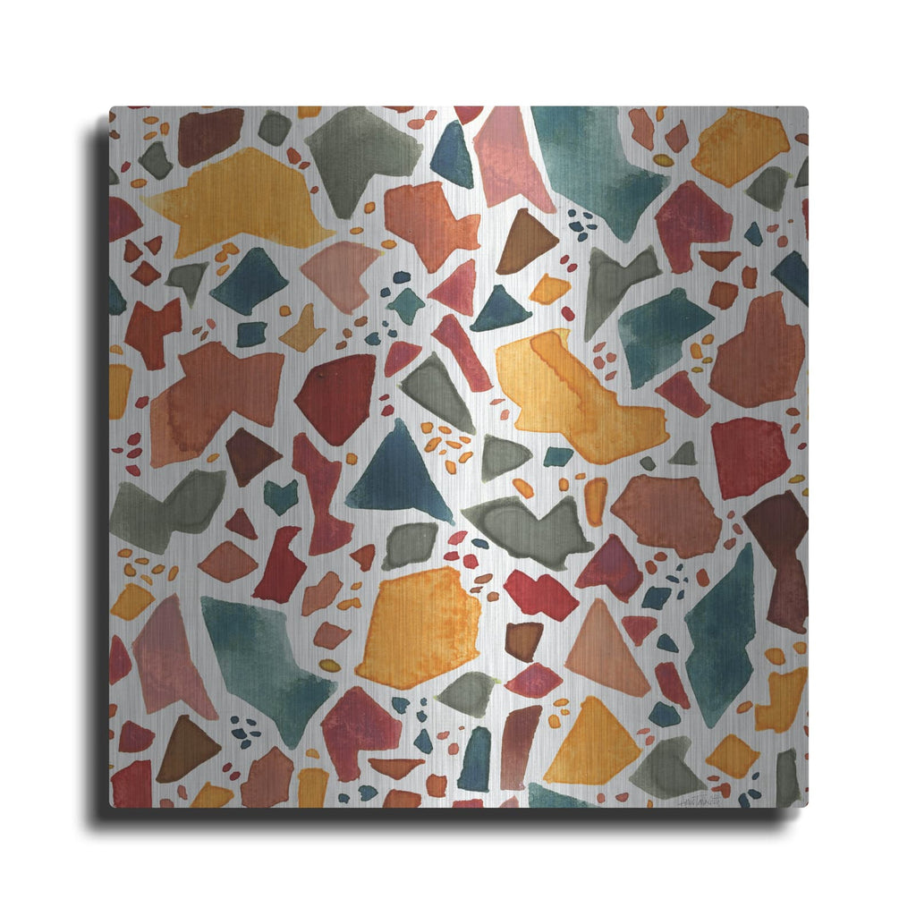 'African Flair Pattern 6' by Anne Tavoletti – Metal Wall Art