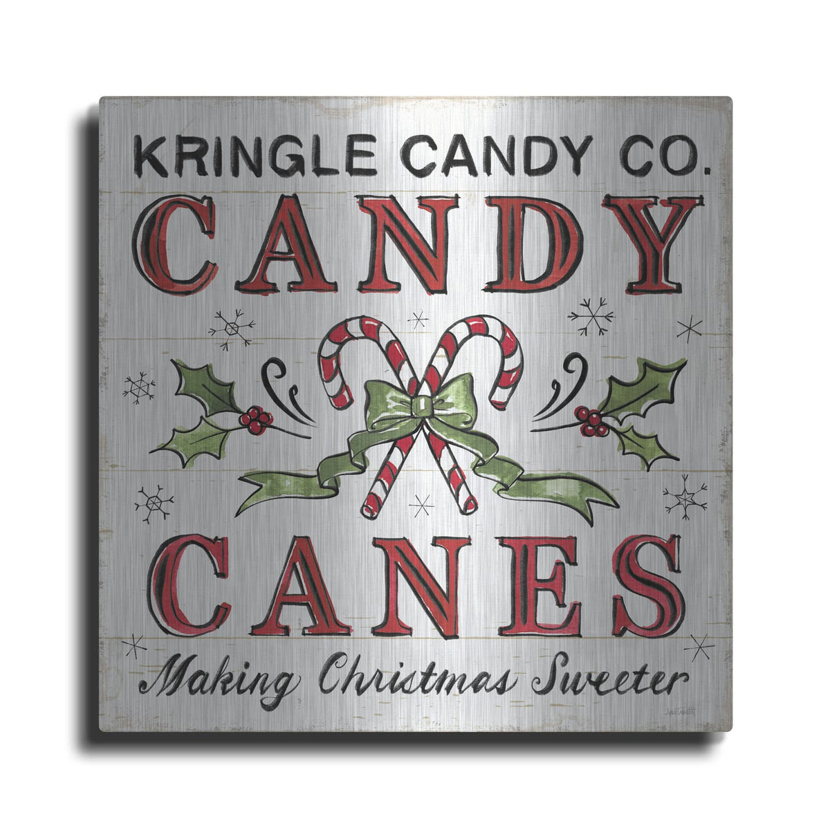 'Christmas Treats 5' by Anne Tavoletti – Metal Wall Art
