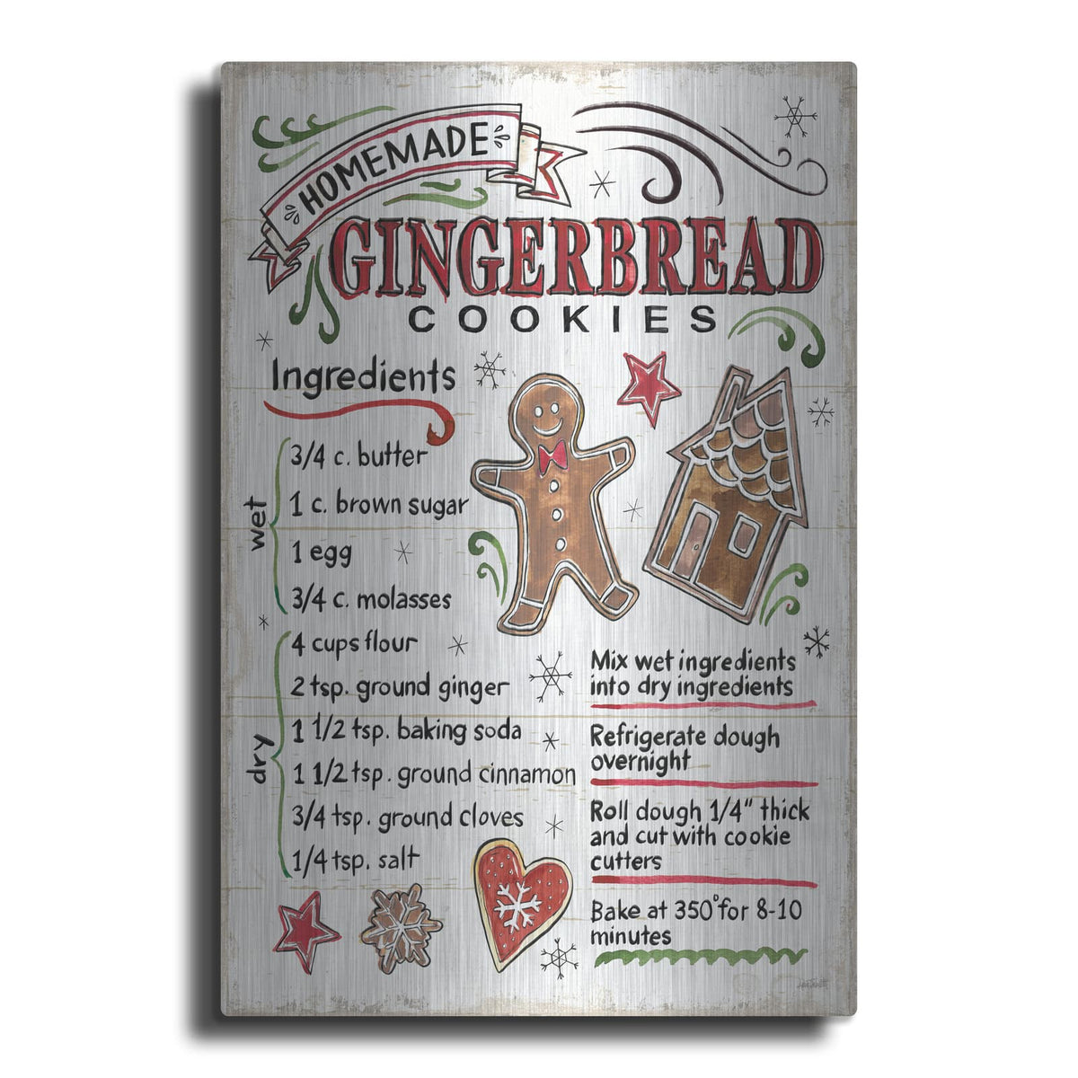 'Christmas Treats 6' by Anne Tavoletti – Metal Wall Art