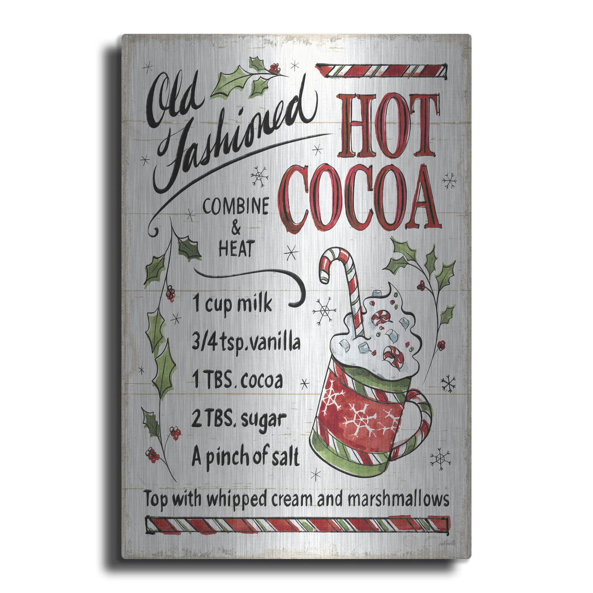 'Christmas Treats 7' by Anne Tavoletti – Metal Wall Art