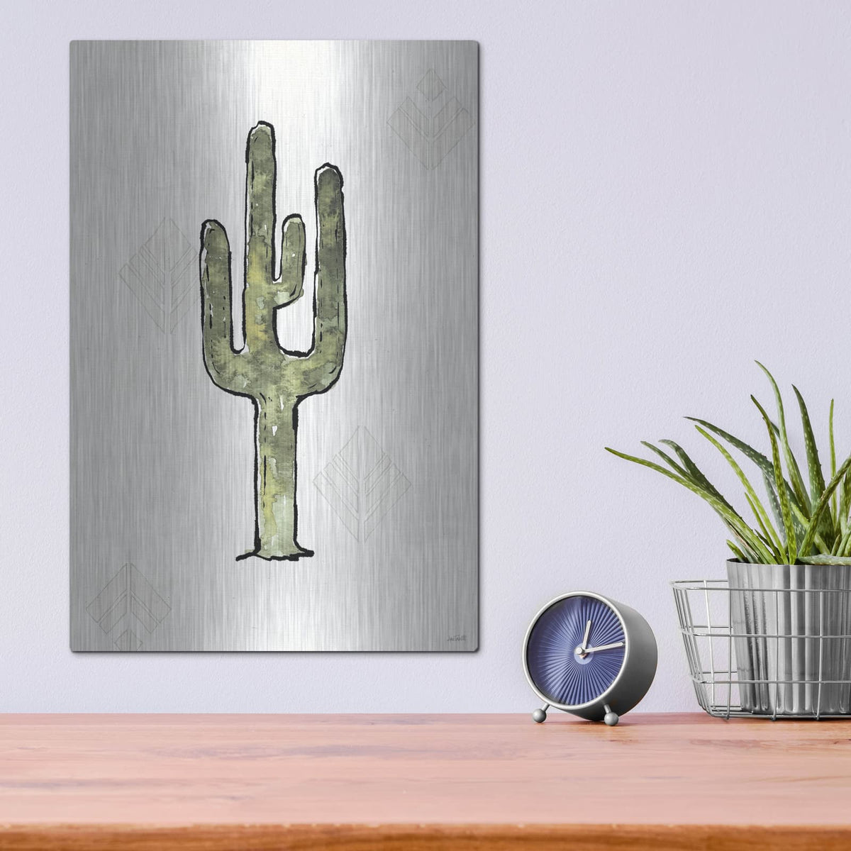 'Southwest Flair 6' by Anne Tavoletti – Metal Wall Art, 12x16 room view