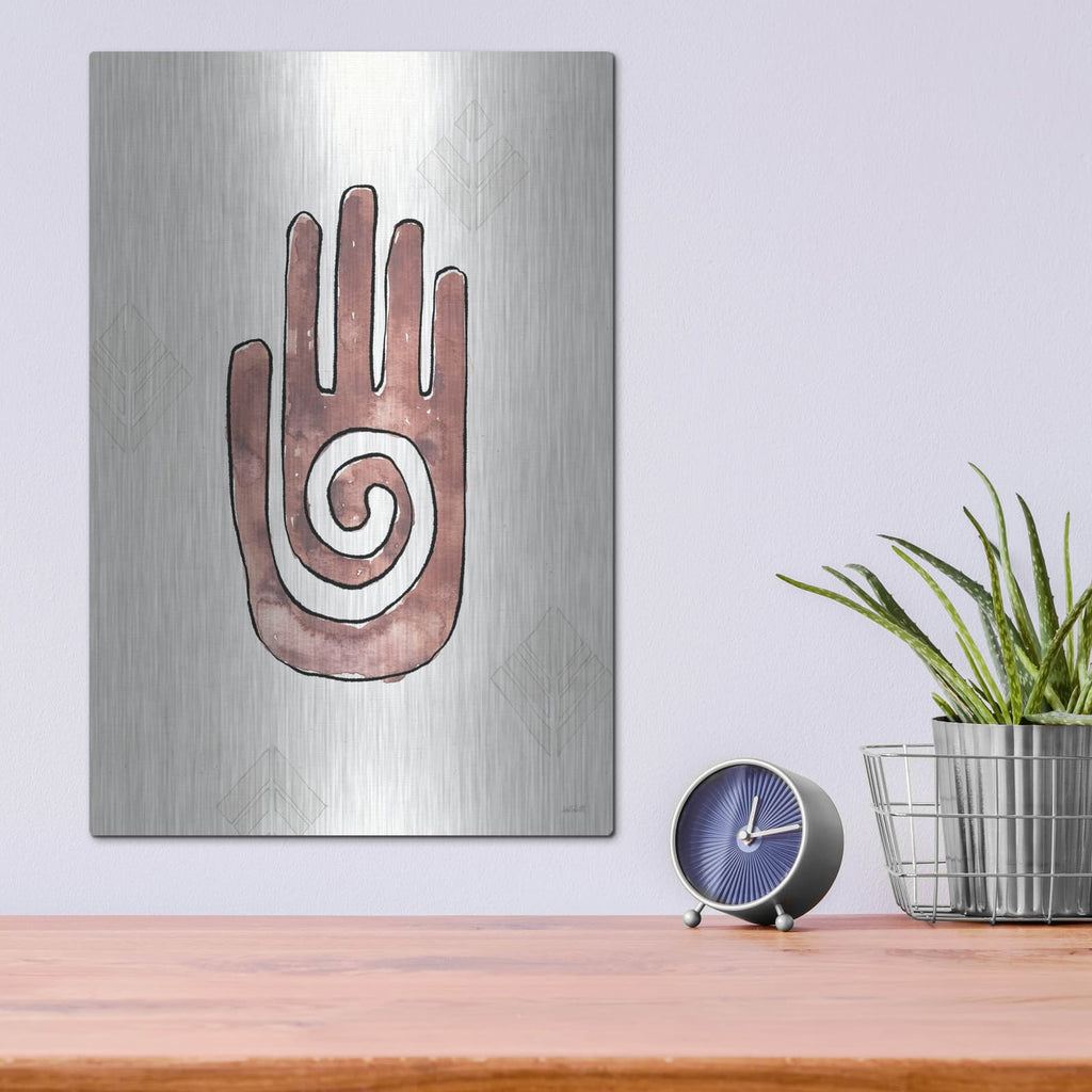 'Southwest Flair 7' by Anne Tavoletti – Metal Wall Art, 12x16 room view