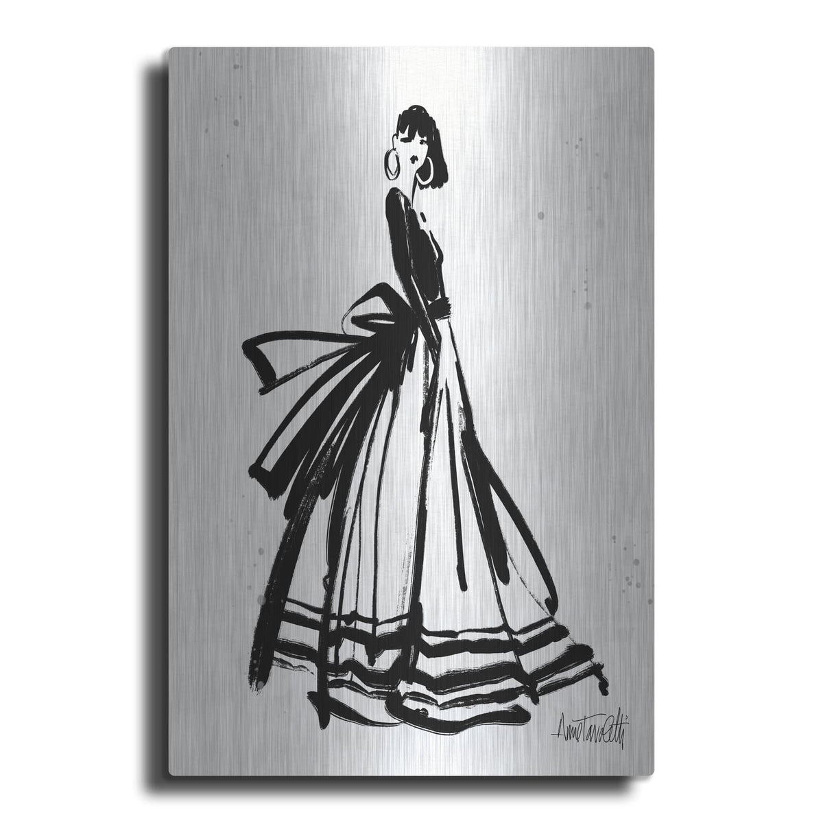 'Style Sketches 1' by Anne Tavoletti – Metal Wall Art