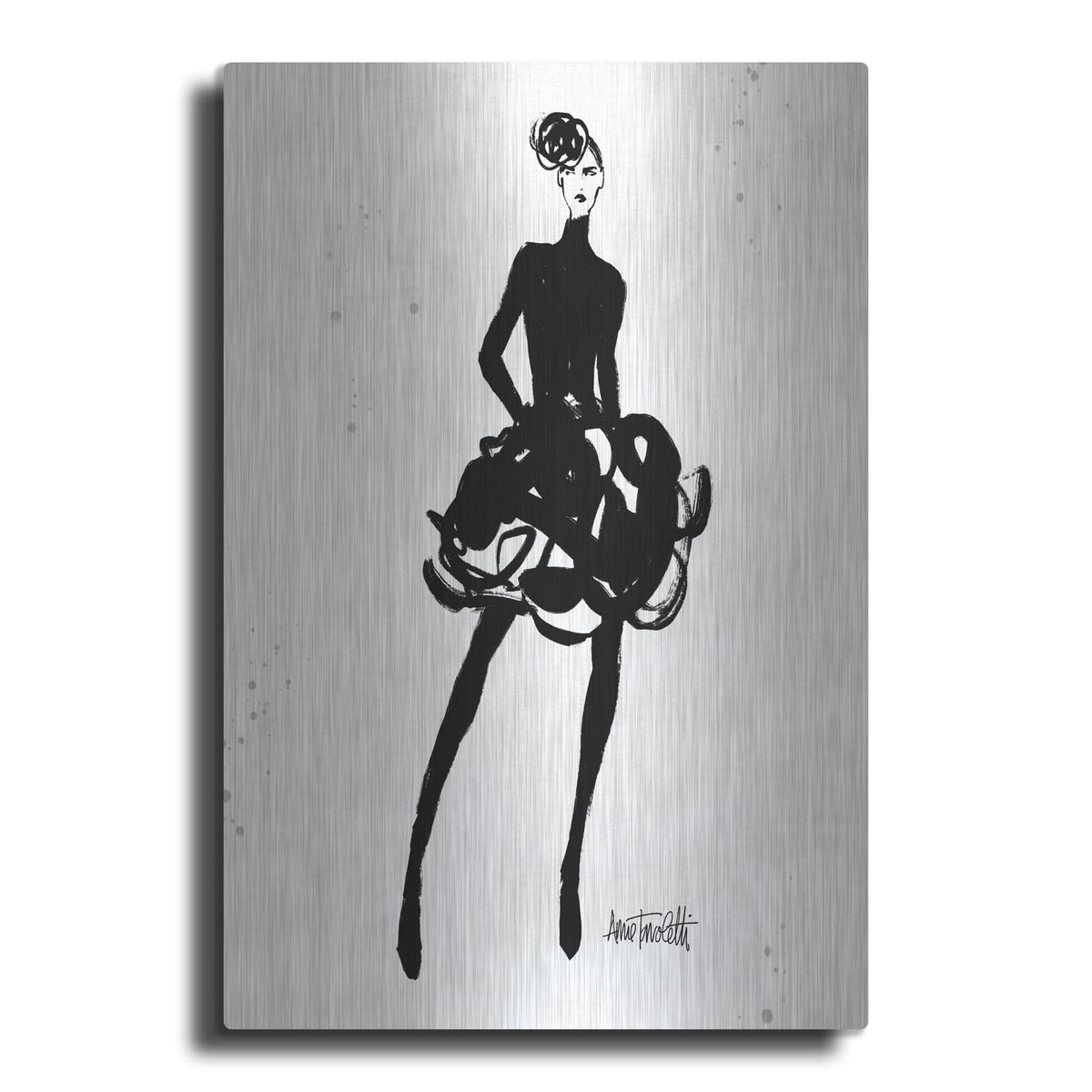 'Style Sketches 6' by Anne Tavoletti – Metal Wall Art