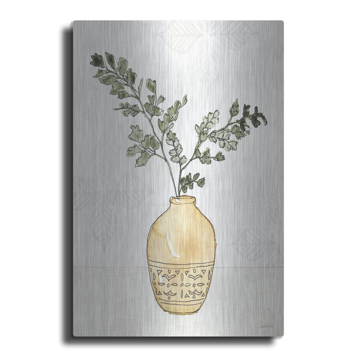 'Fresh Farmhouse 2' by Anne Tavoletti – Metal Wall Art