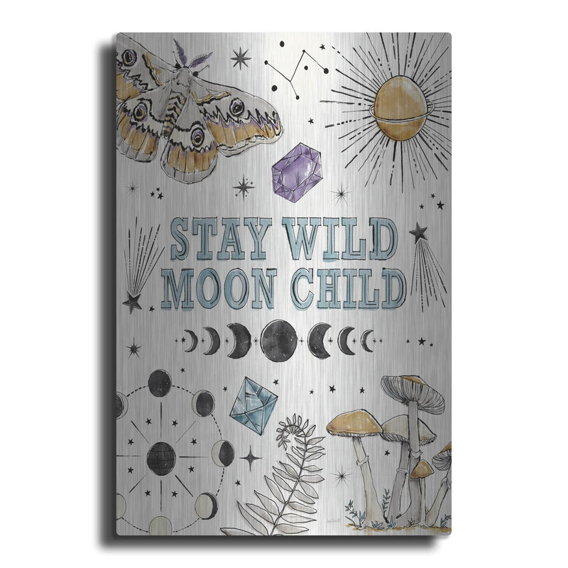 'Mystic Moon 9 Vertical' by Anne Tavoletti – Metal Wall Art