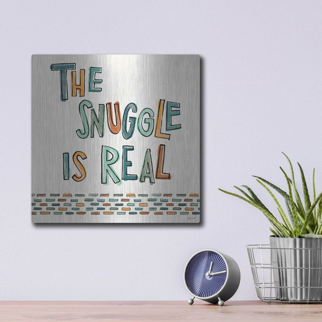 'Pet Seniments 6' by Anne Tavoletti – Metal Wall Art, 12x12 room view