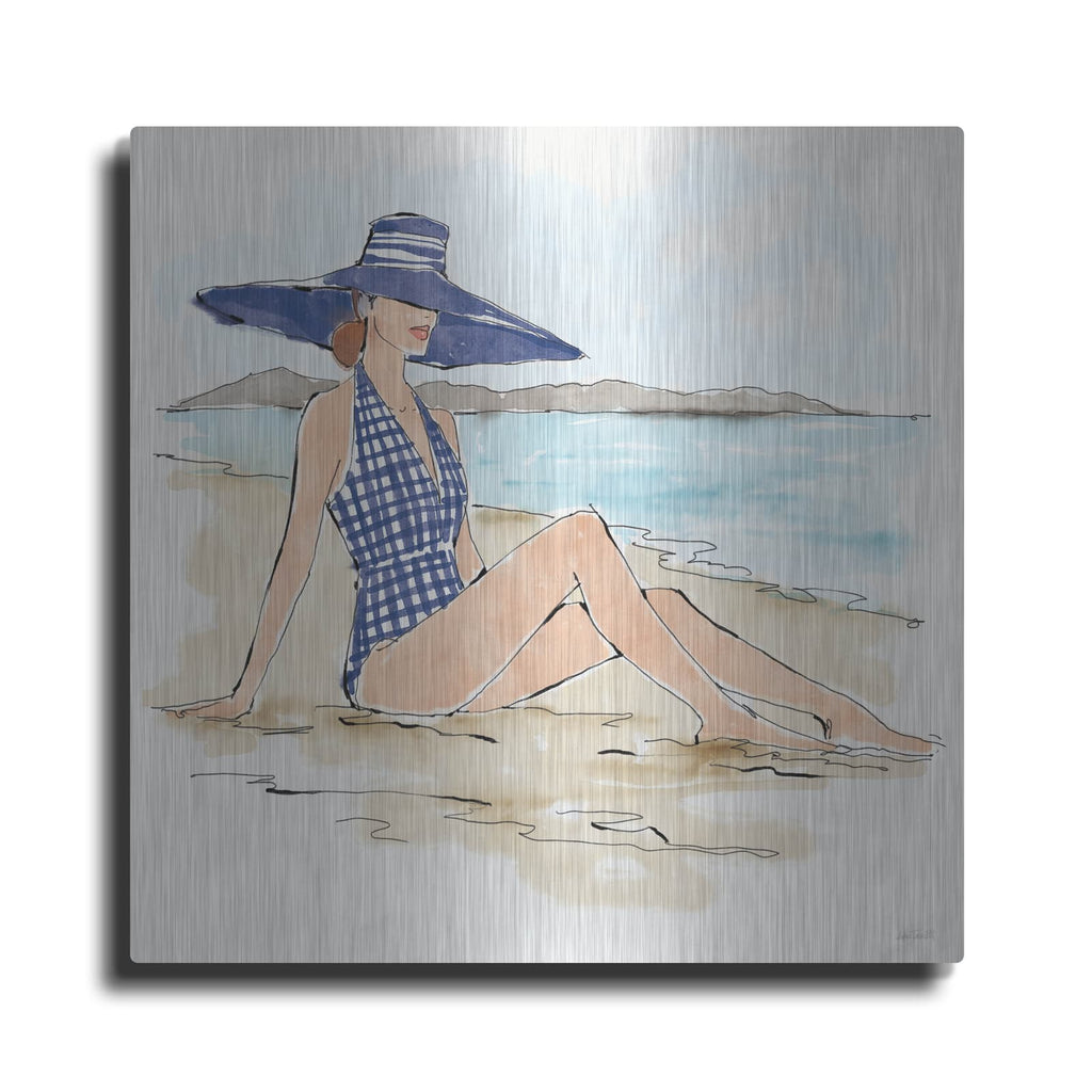 'Bathing Beauties 1' by Anne Tavoletti – Metal Wall Art