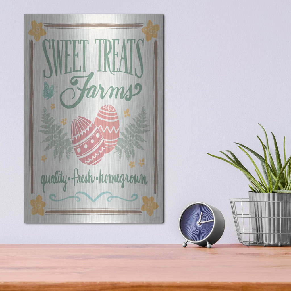 'Spring Delight 3' by Anne Tavoletti – Metal Wall Art, 12x16 room view