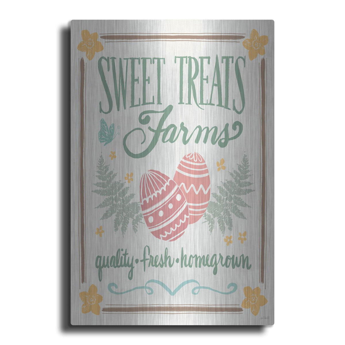 'Spring Delight 3' by Anne Tavoletti – Metal Wall Art