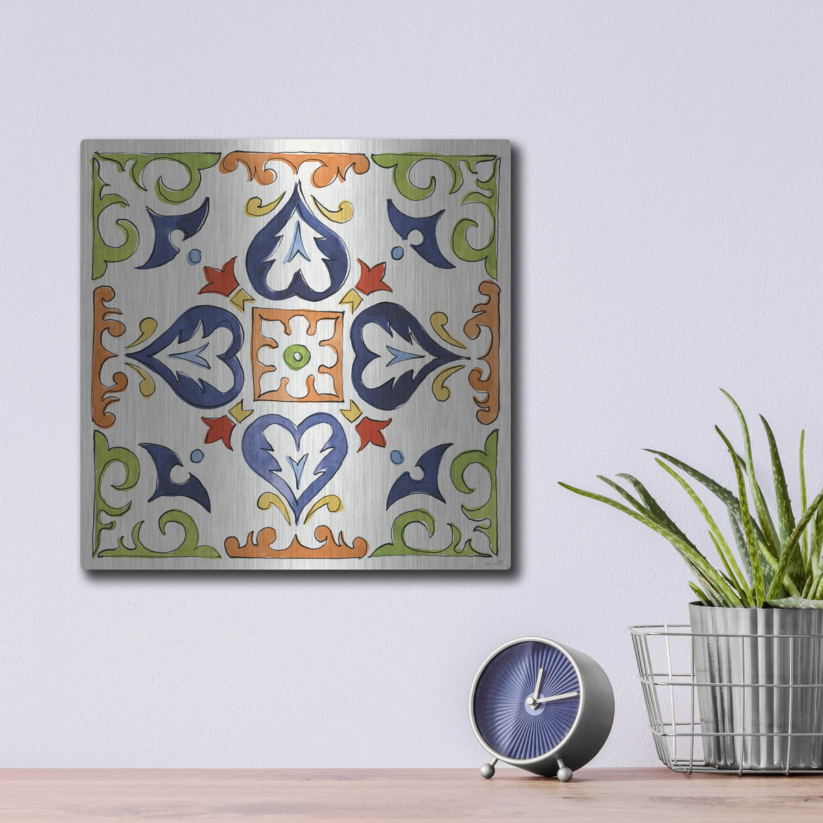 'Fall Sweet Fall 10' by Anne Tavoletti – Metal Wall Art, 12x12 room view